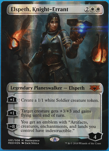 Elspeth, Knight-Errant (FULL-ART) FOIL Mythic Edition NM (500190) ABUGames - Bild 1 von 2