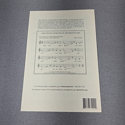 GIA Celebration Series 34 Sheet Music Lot ~ New Jerusalem God Choir Booklets - Picture 4 of 24