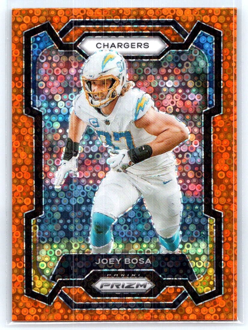 Joey Bosa 2023 Panin Prizm Orange Disco #157
