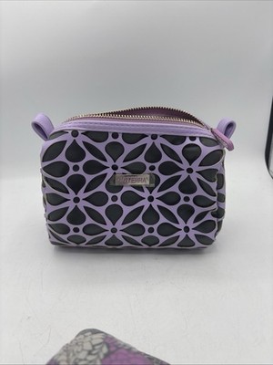 Do Terra Branded Carry Case for Essential Oil Vials Purple Poke a Dots Pattern