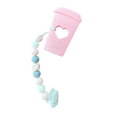 Infant Clip On Silicone Baby Girls Coffee Cup Developmental Toy