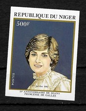 Niger: Princess Diana of Wales, #789, MNH