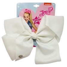 JoJo Siwa Large Cheer Hair Bow White