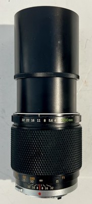 Olympus OM-System E.Zuiko Auto-T 1:4 F=200mm Lens From JAPAN Good Condition