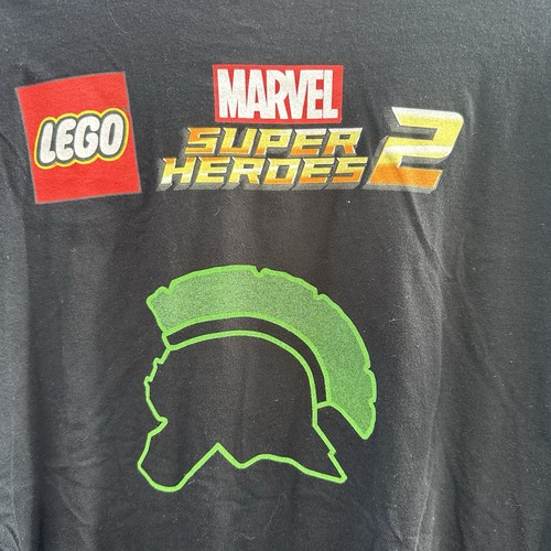 Lego Marvel Superheroes 2 The Hulk Men’s Video Game Promo T-Shirt Size L - Picture 4 of 5