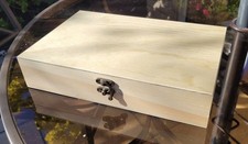 6 Plain Unfinished Cigar Boxes, Custom Made For Cigar Box Guitar