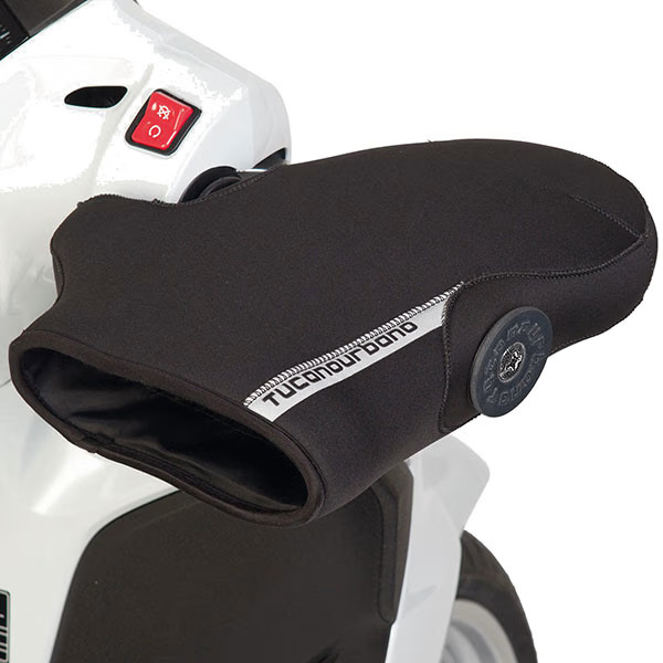 Tucano Urbano Streamlined Neoprene Muffs Motorbike Motorcycle Black
