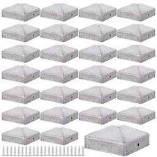 APACALI 30PCS Fence Post Caps 3 x 3inch, 74 x 74mm Toppers, Deck... 
