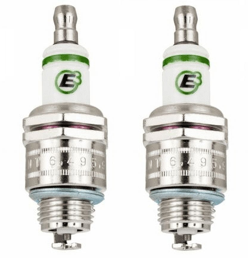 E3 E3.10 Spark Plug DiamondFire 14mm .375 Gasket Seat Non-Resistor - 2 PACK