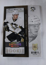 2013-14 Panini Contenders Olli Maatta RC Gold 85/100! RaRe!