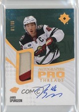 2023 Upper Deck Ultimate Collection Pro Threads 81/99 Jared Spurgeon Auto 06l3