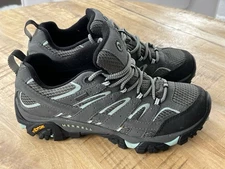 Merrell Moab Ventilator Hiking Shoes Vibram Lace up Women's 8 Gray
