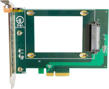 U.2 to Pcie Adapter - X4 Pcie - for 2.5" U.2 Nvme SSD - SFF-8639 Pcie