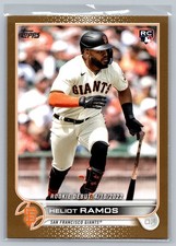 2022 Topps Update Heliot Ramos Gold #/2022 #US17 San Francisco Giants