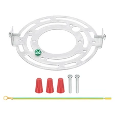 110mm (4.3") Universal Light Fixture Mounting Bracket Kit with Screw