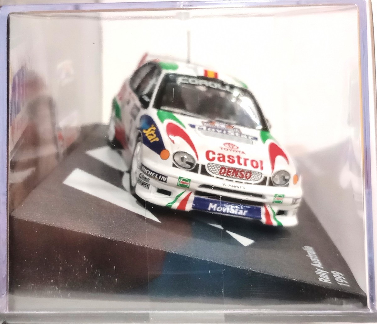 値下げ！トヨタ・カローラ WRC 1999 1/43ミニカー DeAgostini 1/43 Rally Cars Col. Toyota Corolla WRC, Carlos Sainz