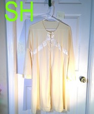 Vintage Goddard Artemis Sheer Robe Lingerie Evening Wear Nightgown Size Large