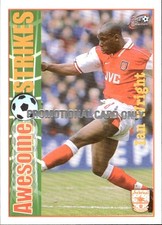1997 FUTERA FANS SELECTION ARSENAL THE TEAM IAN WRIGHT PROMOTIONAL CARD ONLY