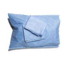 Halyard Disposable 67803 Pillowcase, Blue, 20" x 29", Box of 200