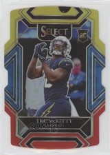 2021 Panini Select Club Level Red & Yellow Prizm Die-Cut Tre' McKitty #293 0j7s