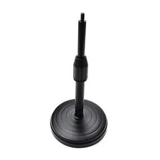 Desktop Microphone Stand Replacement Weighted Metal Adjustable Table Mic Stand