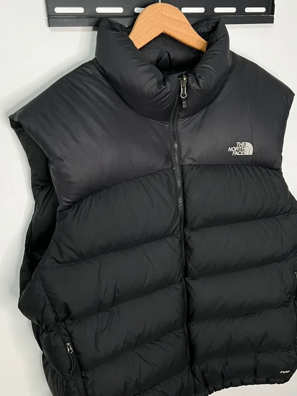 Mens THE NORTH FACE RETRO NUPTSE Puffer Vest 700 XXL GOOSE DOWN thumbnail 2