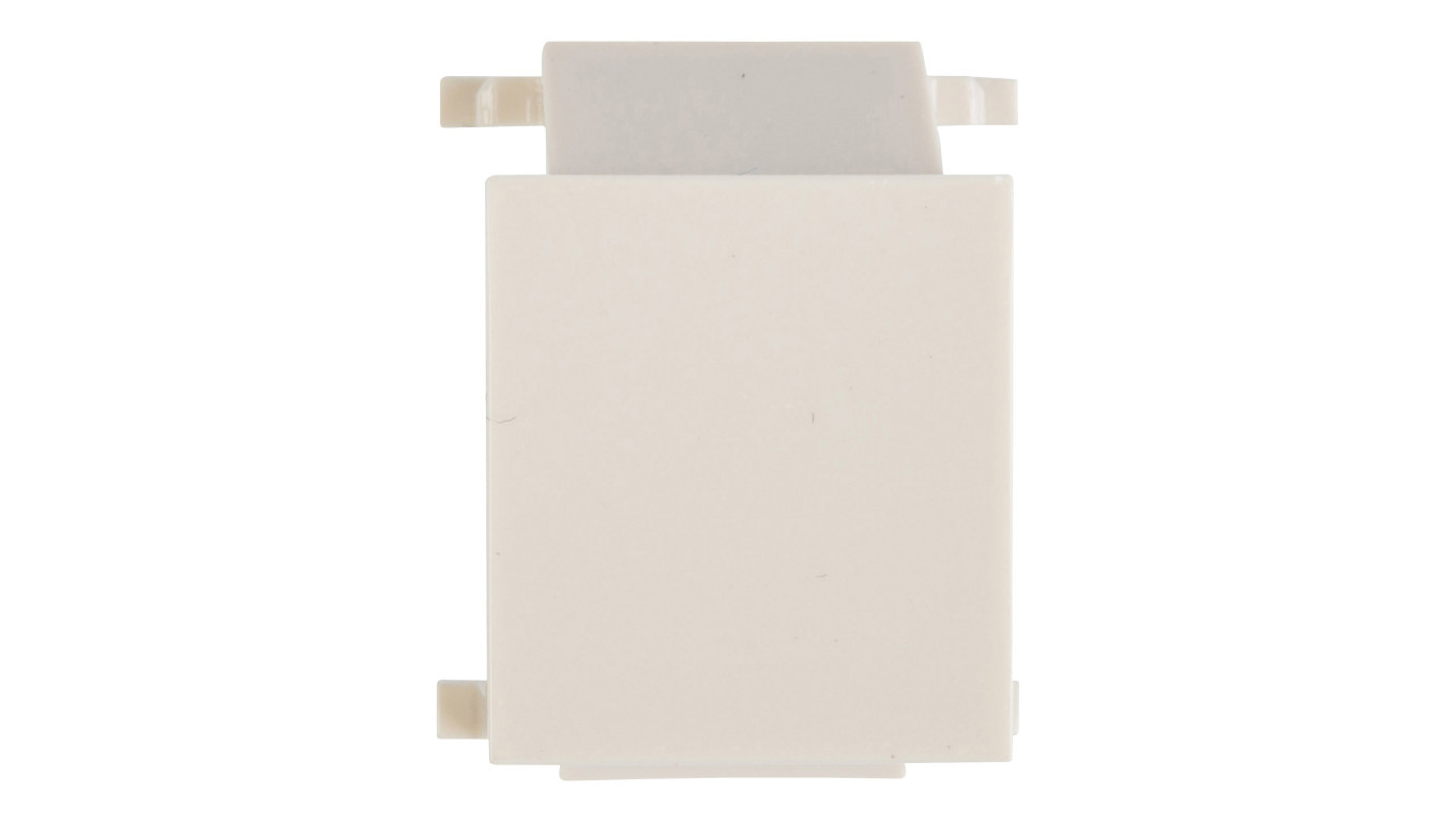 Simon Classic Single RJ telecommunications socket cover, cream, BWB/41 /T2UK