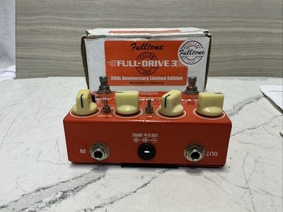 Fulltone Custom Shop 20th Anniversary Full-drive 3 Fd3 Fulldrive