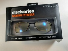 Gunnar Optiks SteelSeries Scope Video Game Gaming Glasses SCO-04301 Onyx/Carbon