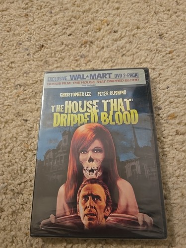 DVD 2-Pack THE HOUSE THAT DRIPPED BLOOD Christopher Lee Peter Cushing NEW SEALED