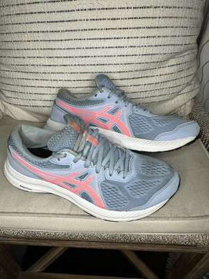 Asics Womens Gel Contend 7 1012A911 Blue Running Shoes Sneakers Size 9.5