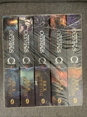 Heroes of Olympus Complete Collection 5 Books Set - Age 9-14 - By Rick Riordan