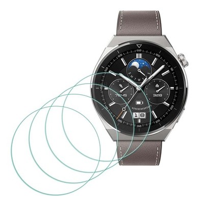 MTHGH Screen Protector for HUAWEI Watch GT 3 Pro 46mm [4 46mm, transparent 