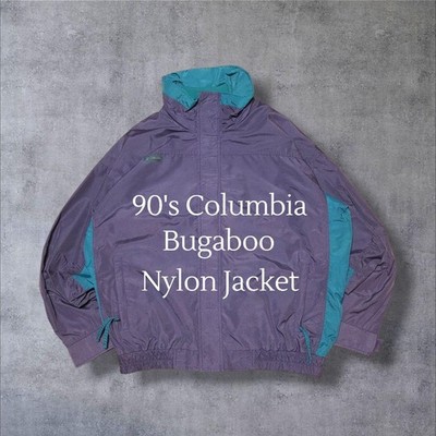 Columbia 90S Bugaboo Nylon Jacket Bicolor Men Rare Outdoor Model Limited Edition