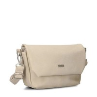 Zwei Mademoiselle.M M40 Nubuk-Linen Tasche Handtasche Freizeittasche
