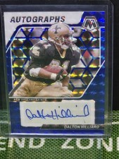 2024 Panini Mosaic - Dalton Hilliard #AM-DHD Autographs Blue Prizm /99 (AU, SP)