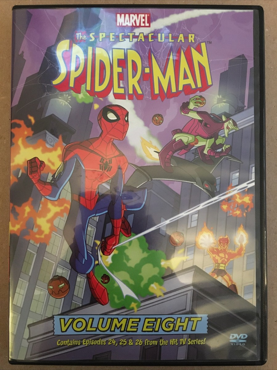 The Spectacular Spider-Man, Vol. 8 (DVD, 2010) 43396326675| eBay