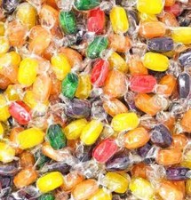 Assorted Fruit Flavored Barrels, Individually Wrapped Bulk Hard Candy (5 Pounds)