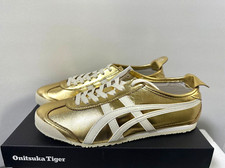 Onitsuka Tiger MEXICO 66 1183B566 201 GOLD WHITE Unisex Size