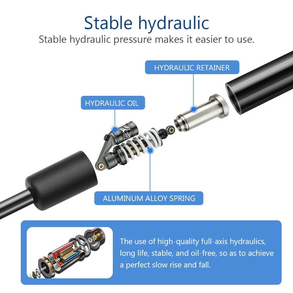 2x Amortiguadores de elevación del capó delantero para Cadillac SRX 2004 2005-2009 Foto 2 de 4