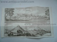 Schmalkalden+Spangenberg, anno 1646, Merian Matthäus, aus der Topographia Hassia
