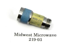 Midwest Microwave 219-03 Coaxial Fixed Attenuator, DC to 18 GHz, 3dB