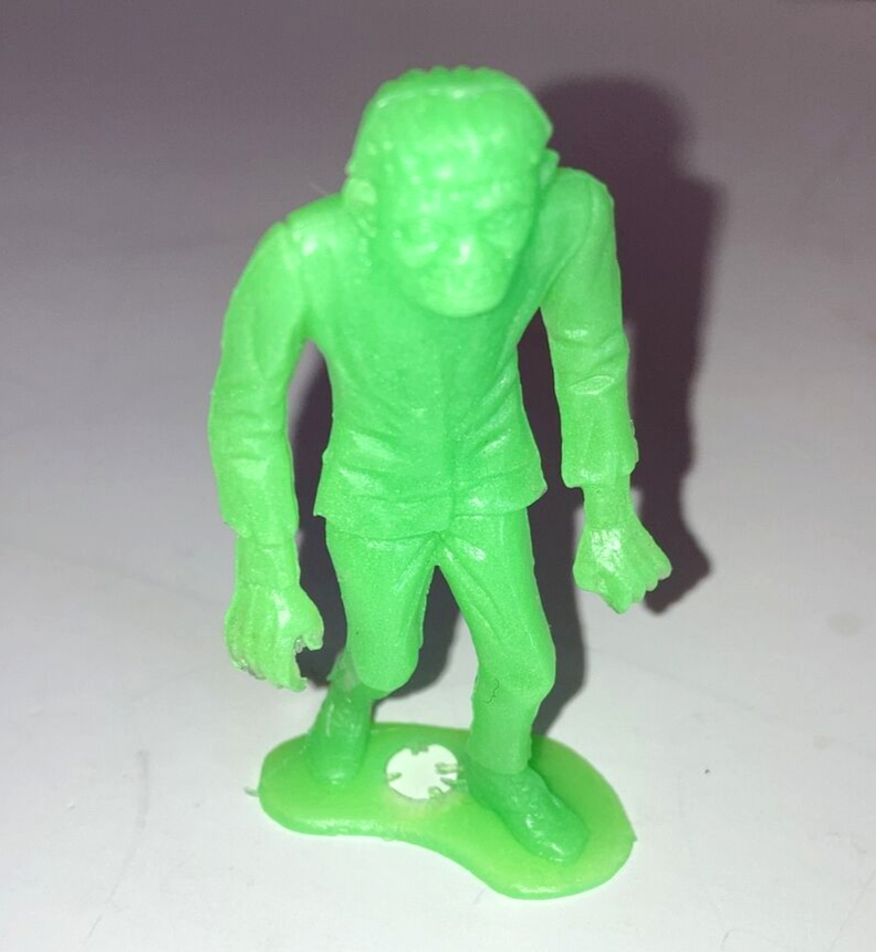 Vintage MPC Plastics Monsters Figure Frankenstein Glow in the Dark
