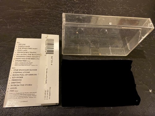 Jim Hendrix: Cornerstones 1967-1970 cassette. CASE AND INLAY ONLY. Polydor. - Picture 2 of 2