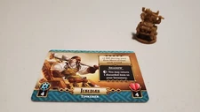 Massive Darkness 2 Bards and Tinkerers Jebediah wtih Zombicide Crossover Card