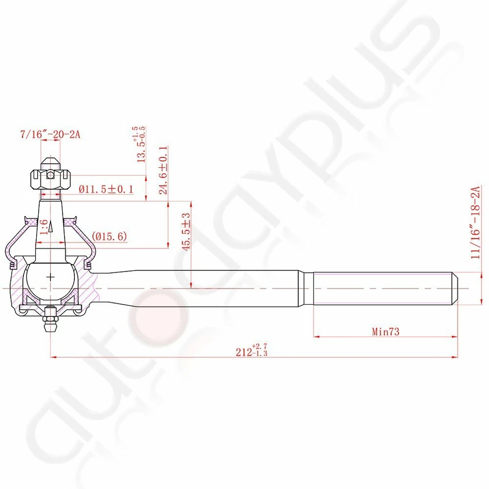 2WD Steering 10pc Front Center Link Tie Rods Sway Bar for 96-03 GMC Sonoma Jimmy Foto 4 de 4