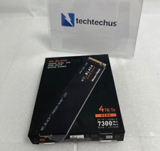 Western Digital WD_BLACK SN850X 4TB NVMe Internal SSD Western Digital WD_BLACK SN850X 4TB NVMe Internal SSD
