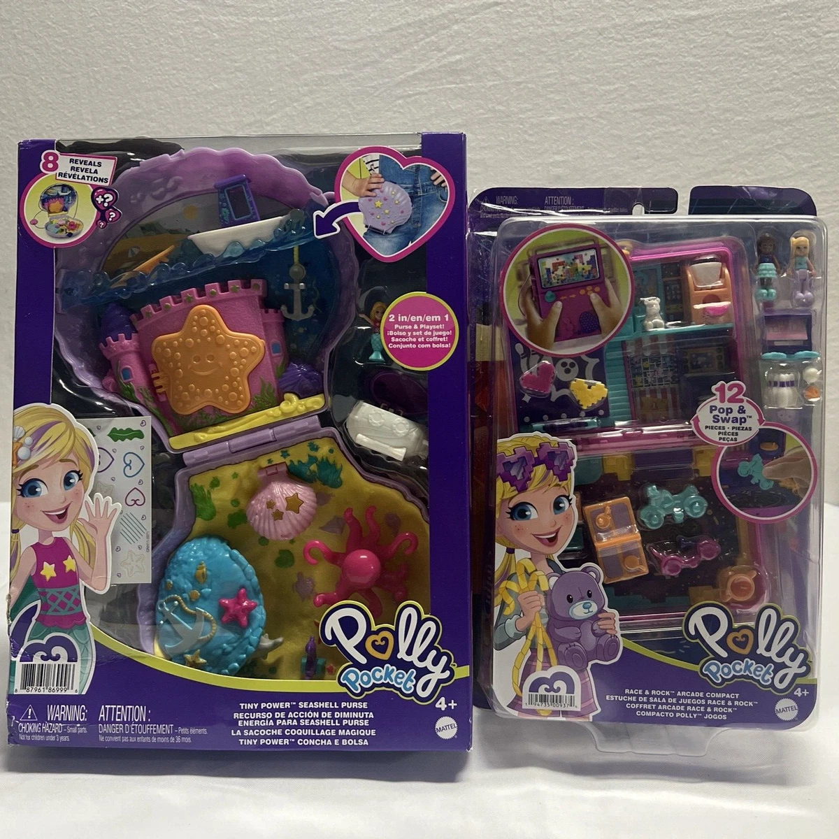 Polly Pocket Playset Sala de Jogos