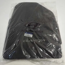 New OEM Genuine Hyundai Floor Mats 2017-2020 Elantra Black Carpet F2F14-AC001