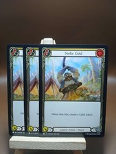 3x Playset Flesh and Blood High Seas Strike Gold C Yellow SEA230